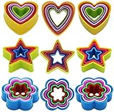 Vielseitig: Ideal für viele Gelegenheiten, perfekt für die Zubereitung von Mittagessen für Kinder, Fertigboxen, Snacks oder Desserts, perfekt für Geburtstage, Halloween, Weihnachten, Partys oder tägliche Obstplatten