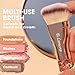Blending Liquid Makeup Foundation Brush - Kabuki Contour Brush, Face Stippling Brush With Pro Quality Synthetic Dense Bristles For Buffing Mineral Cream, Powder, Blush