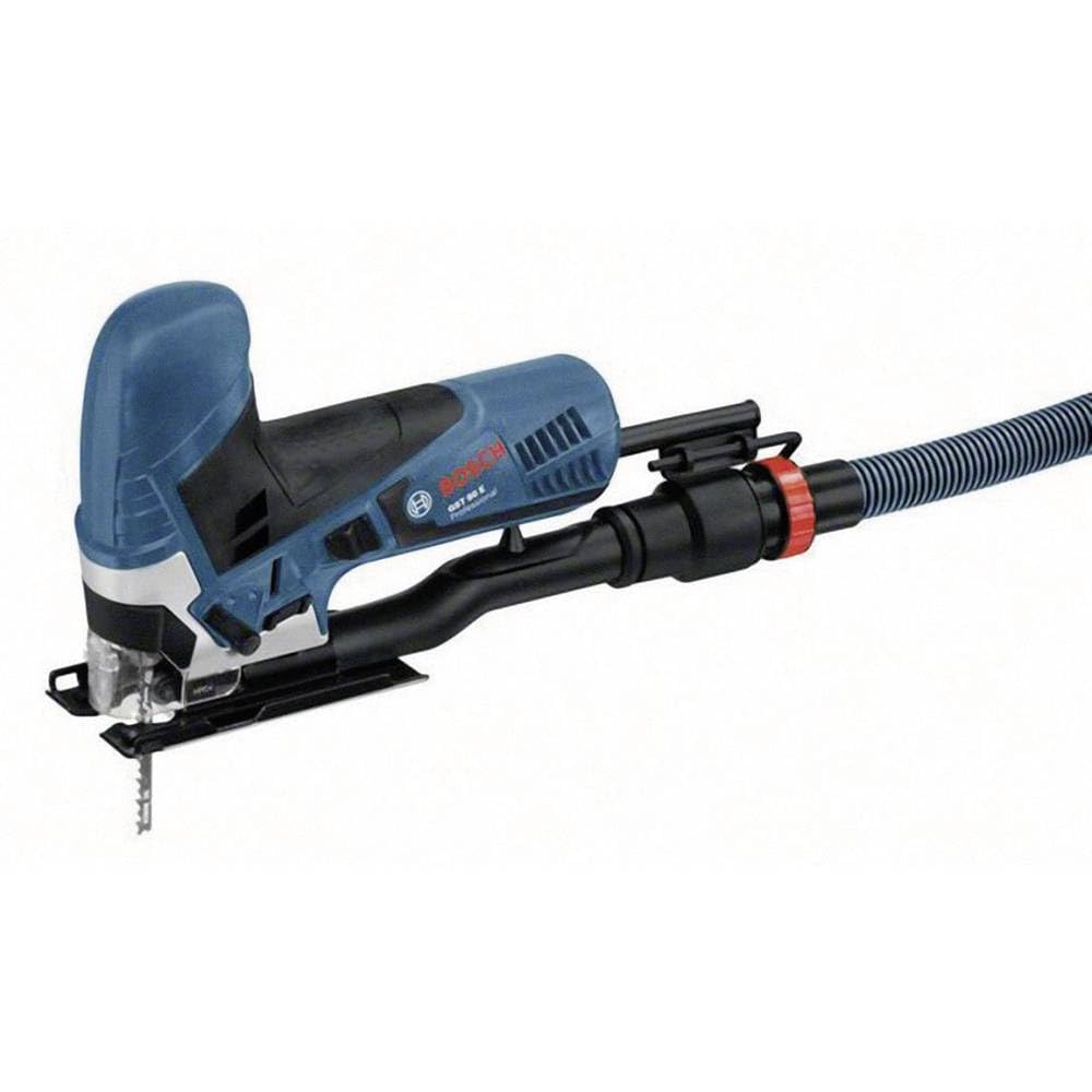 Bosch Professional Seghetto Alternativo Gst 90 e (650 Watt, 1 Lama, Kit di Aspirazione, Protezione Antischegge, Profondità di Taglio Nel Legno: 90 Mm, in Valigetta)