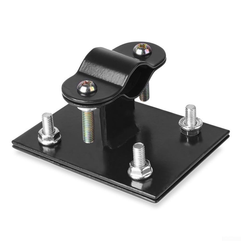 Yhenlovtt Bike Basket Mount, Adjustable Metal Fixed Holder Bracket, for Scooter E-Bike Road Mountain Bike Front Basket Installation Accessory(S)
