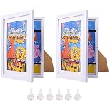 Kids Art Frame, Kids Artwork Frames Changeable, Kids Art Display Frames Front Opening, Artwork Displ
