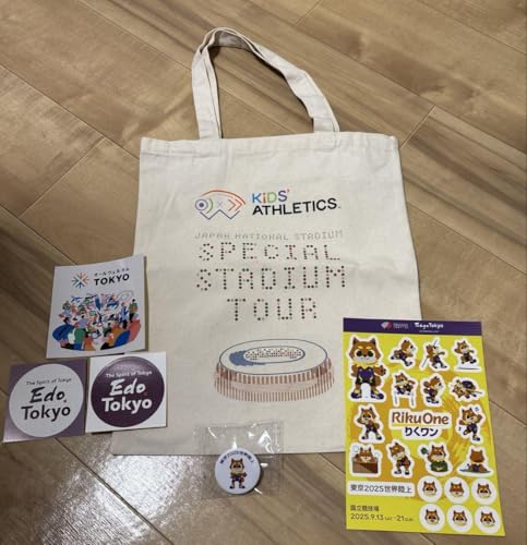 世界陸上 缶バッジ,ステッカー, 東京ステッカーのサムネイル