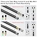 10 PCS Stylus,Stylus Pen for Touchscreen,Stylus 2-in-1 High Sensitivity & Precision Suitable for Touch Screens of iPhone/ipad/Android Tablets(10 Stylus Pen Silver/Black + 20 Tips)