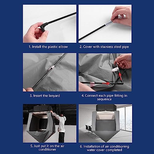 Kits de nettoyage de climatisation CUSMA housse de plafond