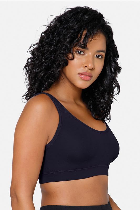 Image of Intimacy Active Sports Bra for Women Medium Coverage, Non-Wired, Non-Padded, Seamless, Stretchable Comfortable Support Activewear for Women