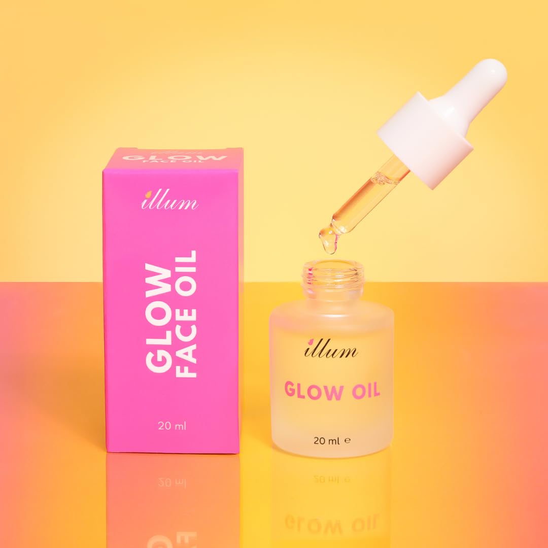 Illum Glow Face Oil, Radiant Skin Rejuvenating Facial Oil with Rosehip, Avocado, Pomegranate Seed Oil, Natural Vitamin E - Image 3