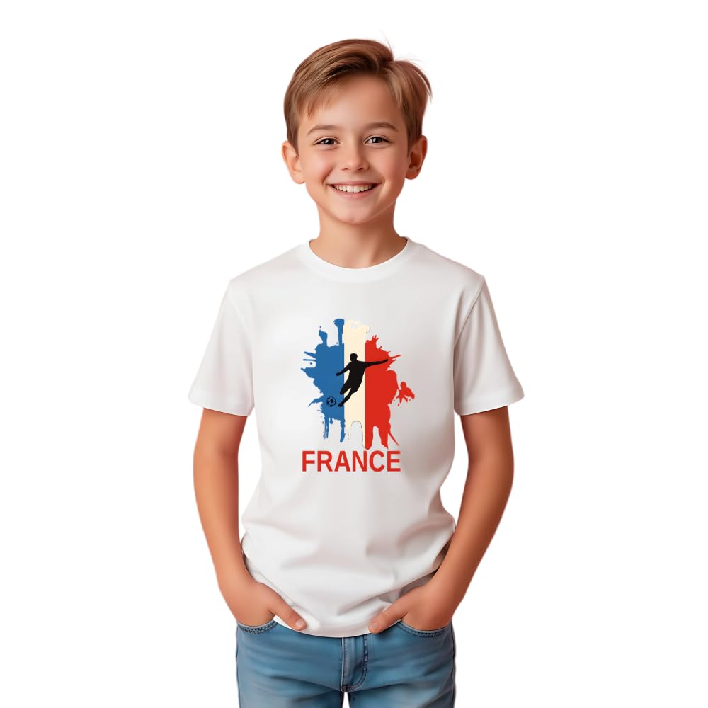 France Football Team World Fans printed T shirts Supporting The Team Football Team Jersey T shirts For Men | Women | Kids to win the cup