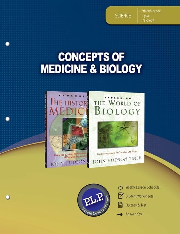Buy Concepts of Medicine & Biology Parent Lesson Planner — BookShops.in