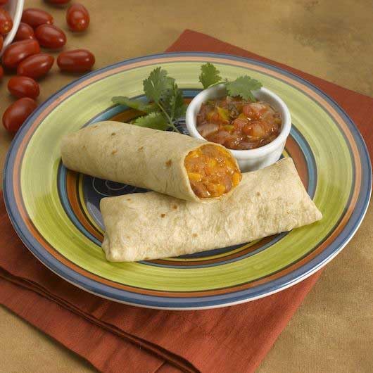 Los Cabos Cooked Whole Grain Bean and Cheese Burrito, 3.95 Ounce -- 72 per case.