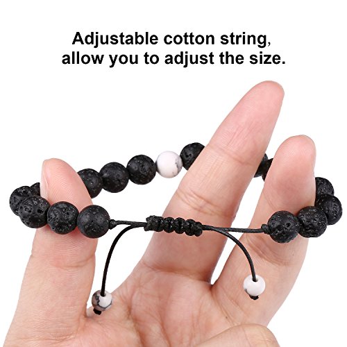 BBTO 4 Pezzi Braccialetti Pietra Braccialetto di