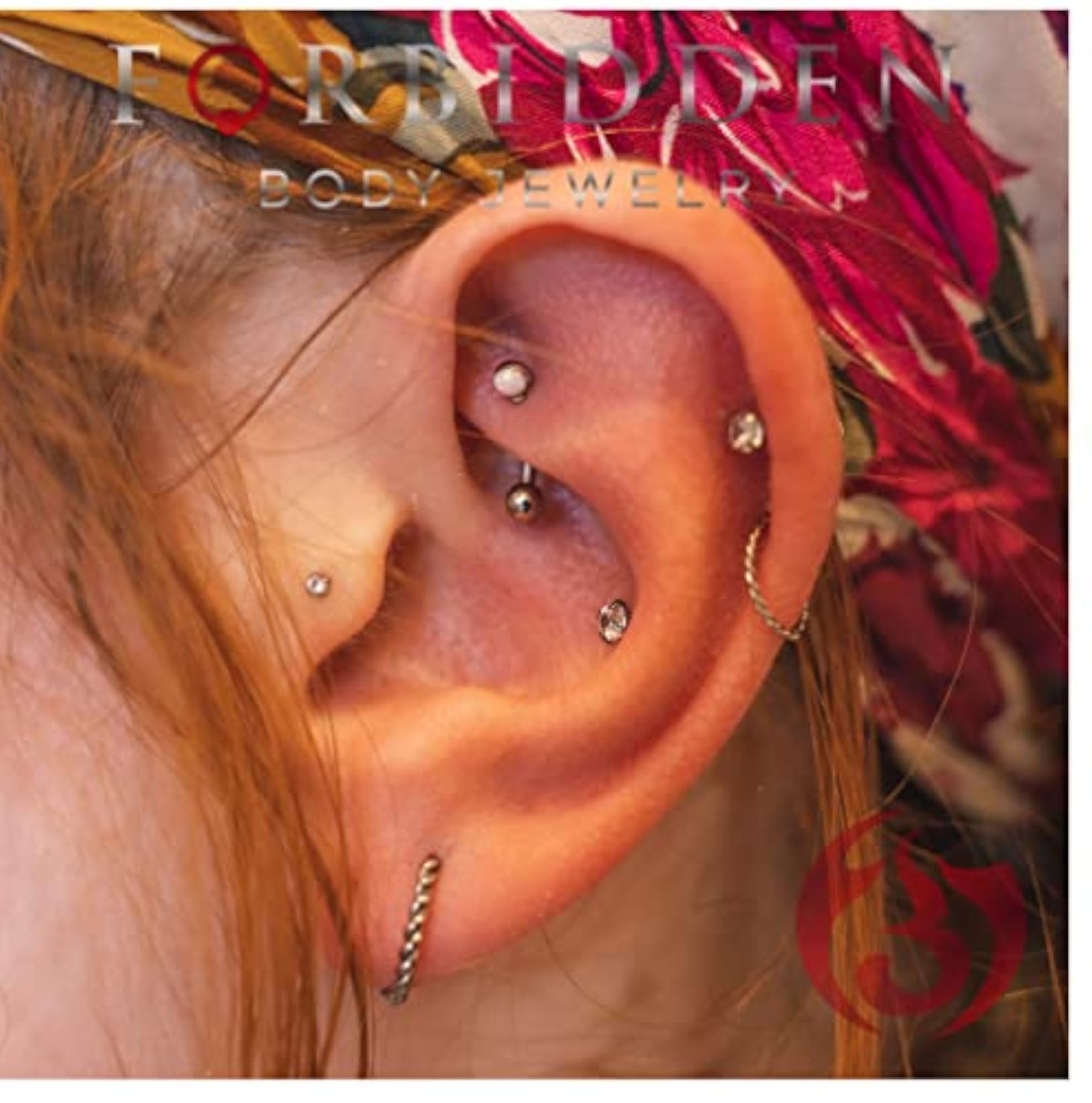 Surgical Steel Braided Hoops for Pierced and Fake Nose