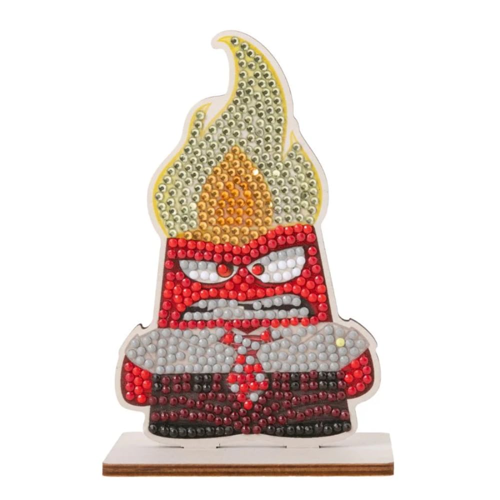 Crystal Art Red Anger Buddy (Disney)