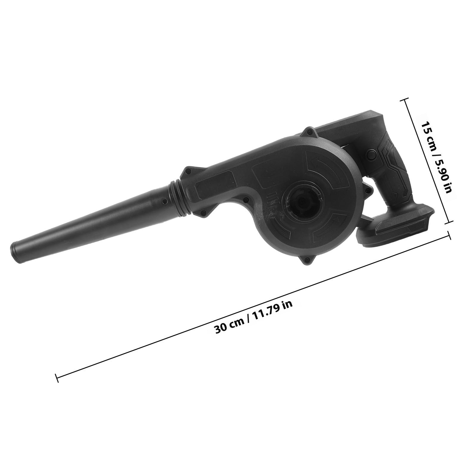 Soffiatore Cordless Portatile Ricaricabile per Casa e Auto Design Ergonomico e Materiale Abs Leggero per Pulizia Polveri e Asciugatura