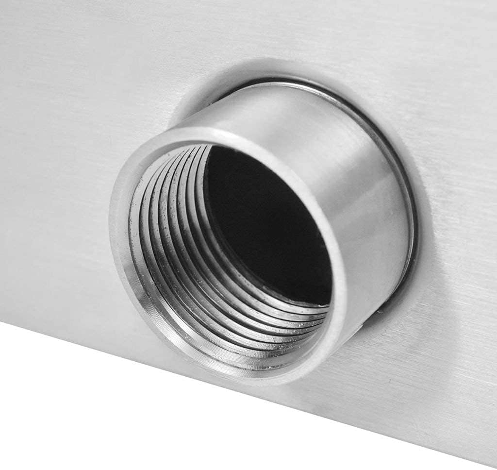 Swimming Pool Fountain Stainless Steel Outdoor Waterfall Pool Fountain Swimming Pool Essentials Silver Color