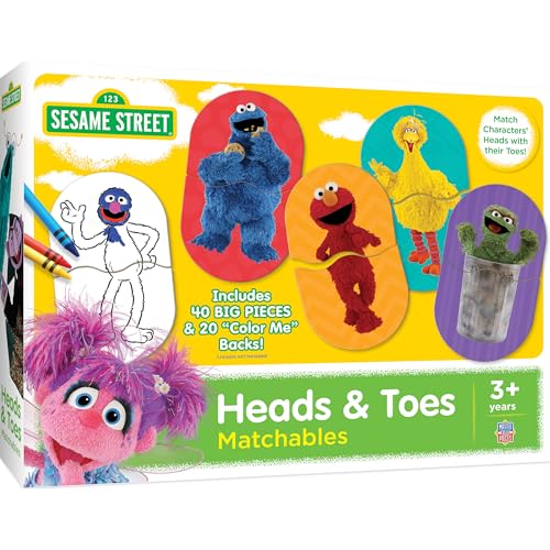 Sesame Street Heads & Toes Matching Game miniatura 1