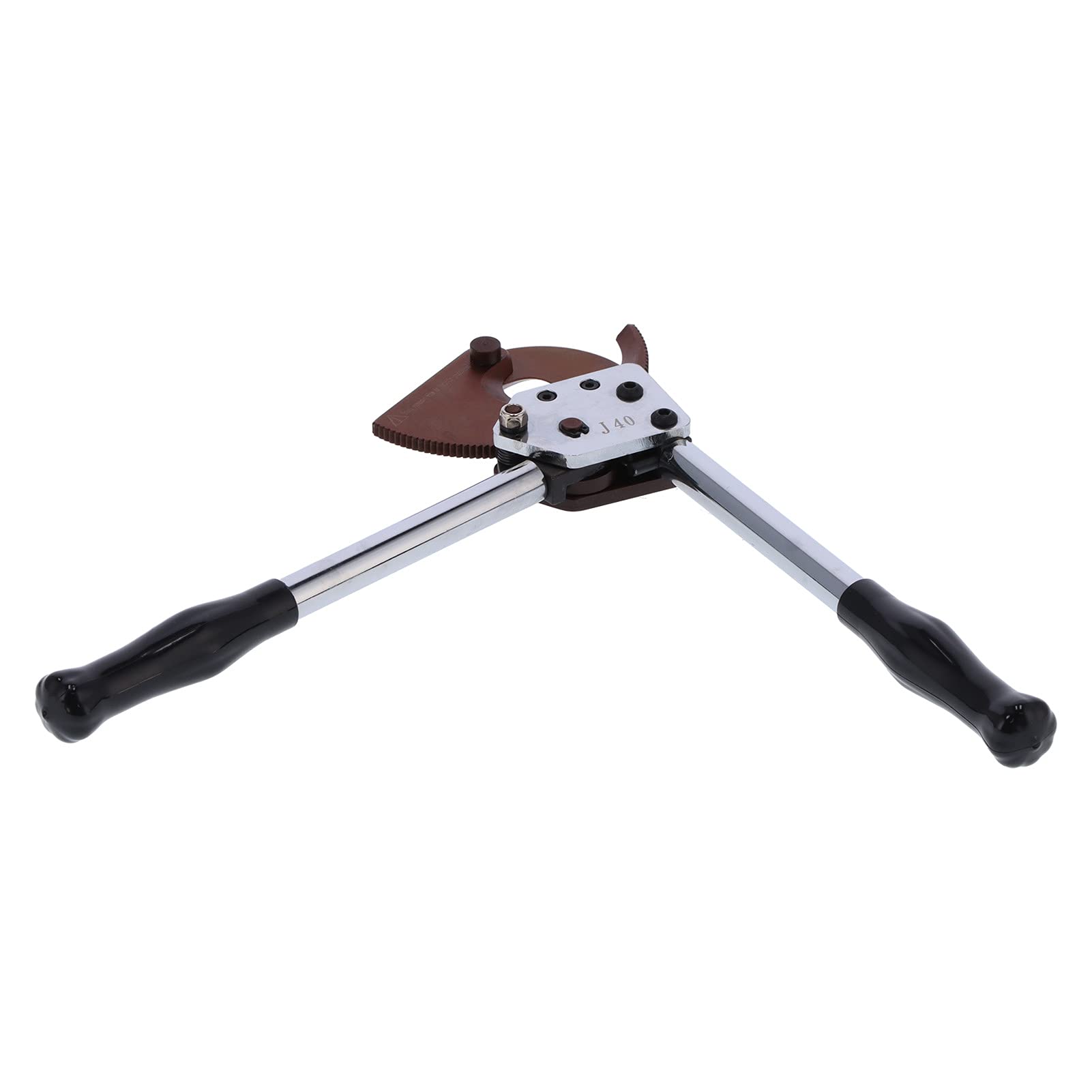 Akozon Tagliacavi a Cricchetto Regolabile JA40 - Utensile Taglio Manuale per Funi Metalliche 300 Mm2 per Cavi in ​​rame e Alluminio