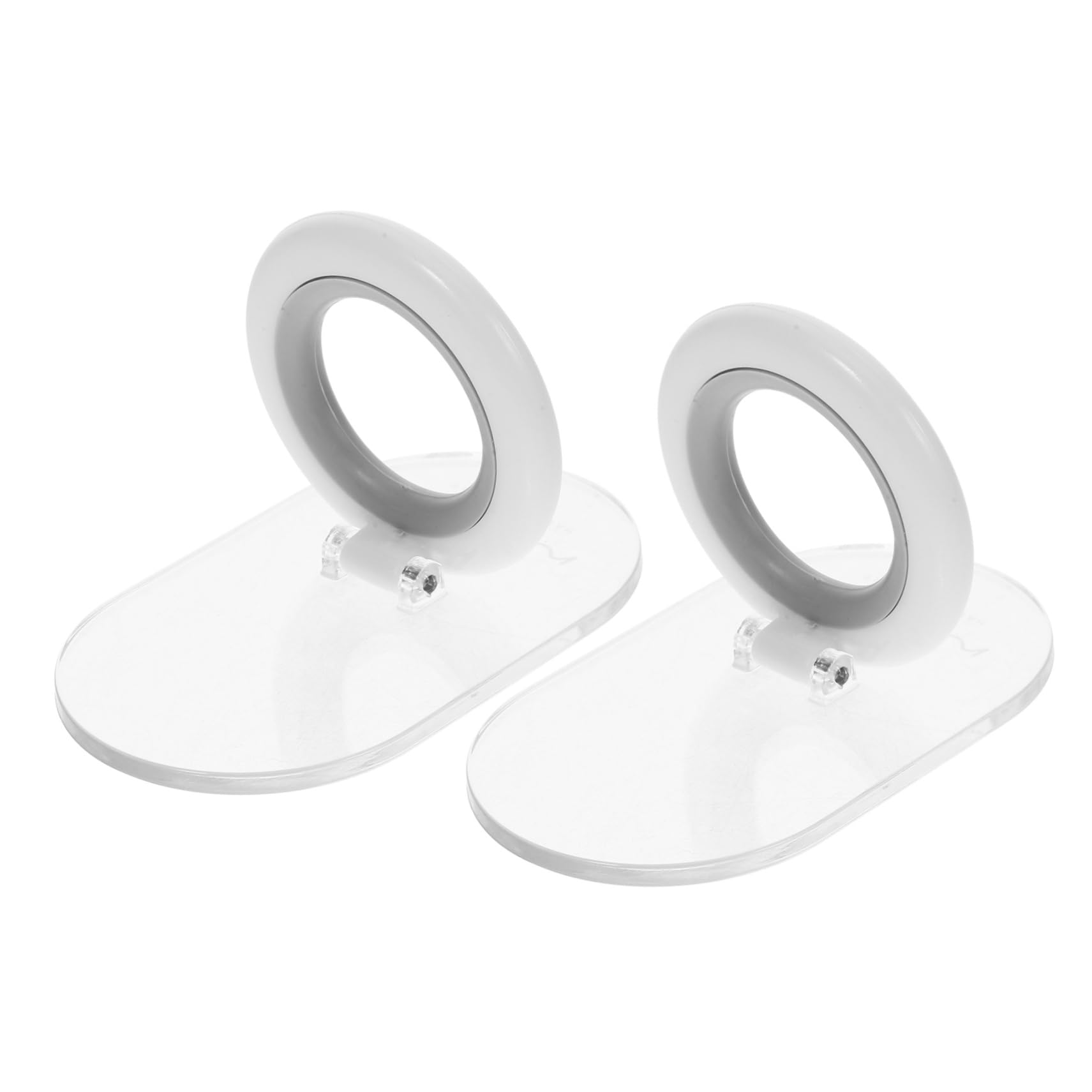 COLLBATH 2pcs Toilet Seat Lifter Handles for Easy Toilet Lid Opening Creative Lifting Tools for Suitable for Elderly Families Practical