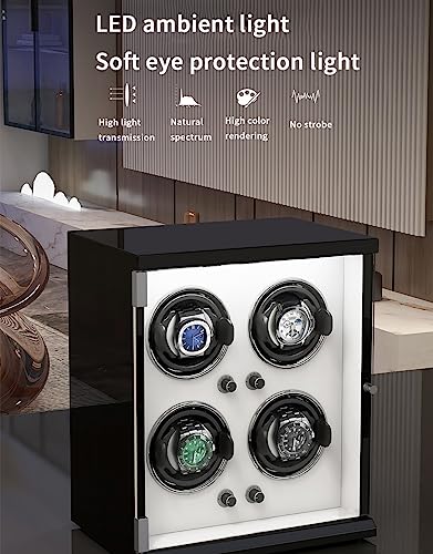 Enrolladores de relojes automáticos con luz LED para cajas expositoras de 1 a 16 espacios 7