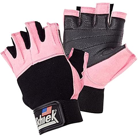 Schiek Women's Weight Lifting Gloves with Wrist Wrap Cover
