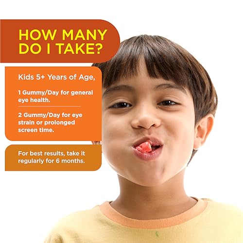 Image of NutriBears Kids Multivitamin and Eye Health Combo, Vitamins A, C, B, and D with Zinc, Soft Chewable Gummies with Lutein, DHA, and Zeaxanthin for Ocular Support, Daily Supplement, 60 Gummy Bears