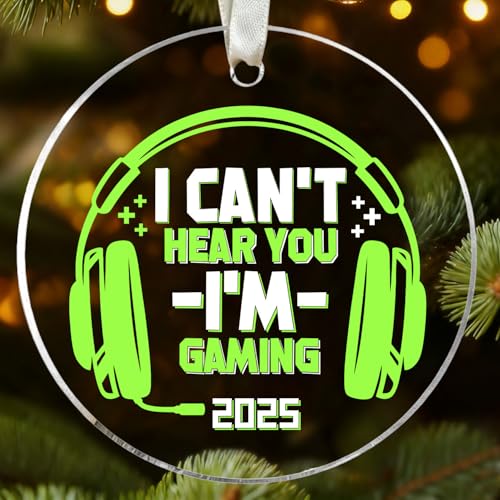 Loouanzz Video Game Christmas Ornament - Gaming Ornaments for Christmas