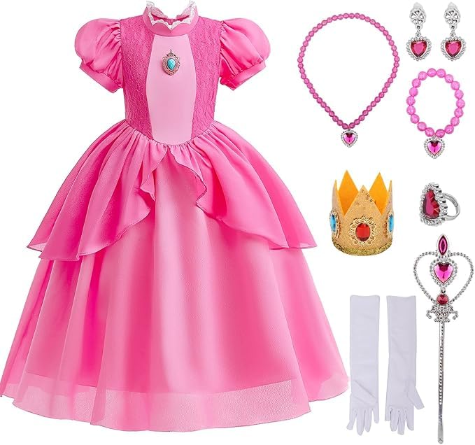 プリンセス　コスチューム　ハンドメイド CIARA（ファッション） プリンセス ドレス セット 子供 コスプレ