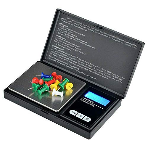 200g x 0.01g LCD Digital Pocket Scale Jewelry Gold Gram Precision Weight Scale,Food Scale,Kitchen Scale