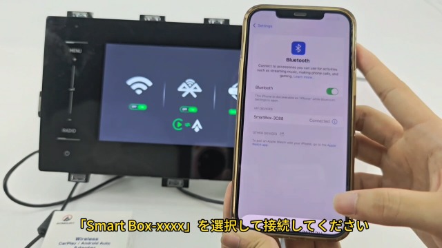 Amazon.co.jp: ACMOUNT CarPlay ワイヤレスアダプター Android Auto
