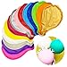 KATELUO Palloncino Gigante,15 Pezzi Palloncini Giganti 39 Pollici Lattice Grande Palloncino Diametro 100cm per Compleanno, Bambino Battesimo, Festa di Vacanza, Battesimo, Matrimonio Decorazioni