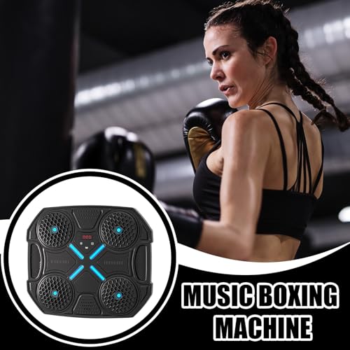 Machine de boxe musicale avec écran intelligent et fixation murale sans fil