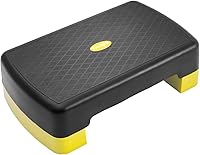 Vista 13 de Yes4All Plataforma de Step de Ejercicio Aeróbico de 18.9" con 2 Elevadores, Stepper de Entrenamiento de Altura Ajustable 3" 5.1" para Gimnasio