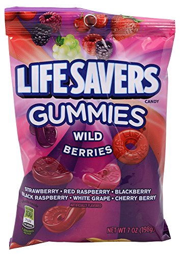 Life Savers, Gummies, Wild Berries, 7oz Bag (Pack of 6) image 2