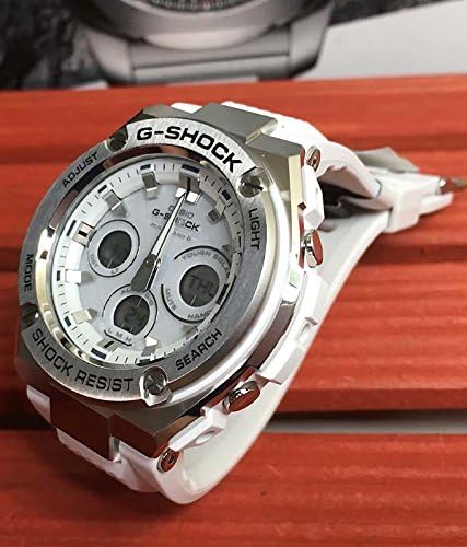 Amazon カシオ Casio 腕時計 G Shock Gショック ウォッチ メンズ ジーショック Gst W310 7ajf 電波ソーラー 大人のg Shock Gスチール 白いラバーベルト 国内正規品 メンズ腕時計 腕時計 通販