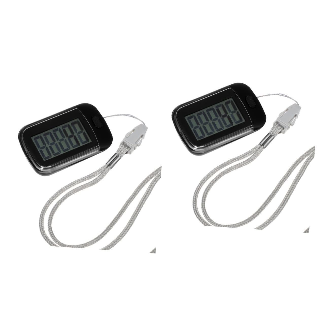 2 Pièces Podomètre Portable avec Clip Compteur pour Course pour Âges de Fitness