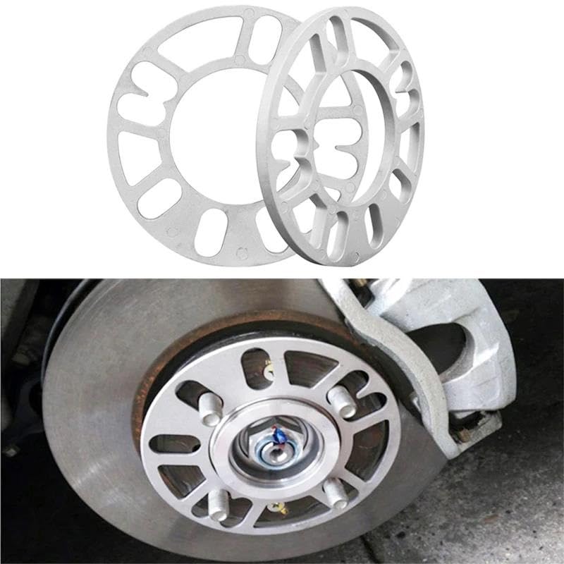 Élargisseurs De Voie 4 Pièces Cales Réglage Roue Voiture 5x100 5x105 5x108 5x112 5x114.3 5x120 Entretoise Roue 4x98 4x100 4x108 4x114.3 Élargisseur De Voie (Taille : 5mm