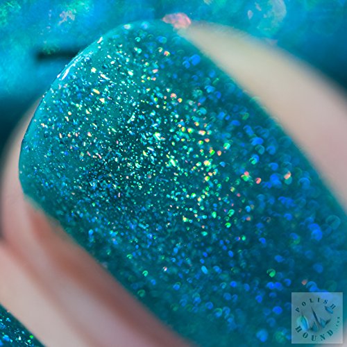 Image of ILNP Harbour Island - Caribbean Blue Holographic Nail Polish