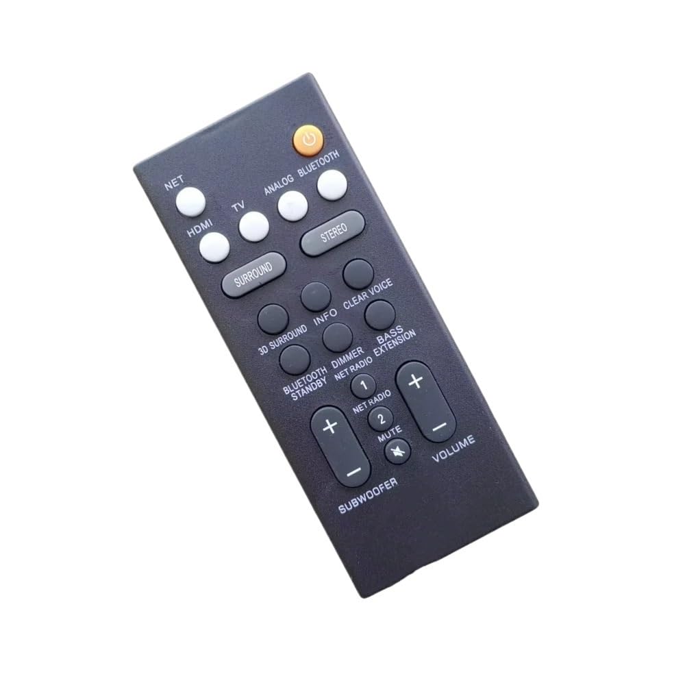 Nowy pasuje do systemu Soundbar Yamaha YAS-207 YAS-107 YAS-107BL ATS-1070 ATS-1060 YAS-207BL YAS-108 Pilot zdalnego sterowania