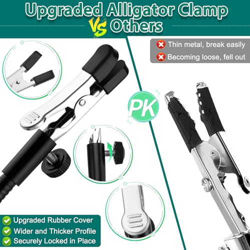 Image of Soldering Station Helping Hands with Magnifying Glass Third Hand Solder Tool