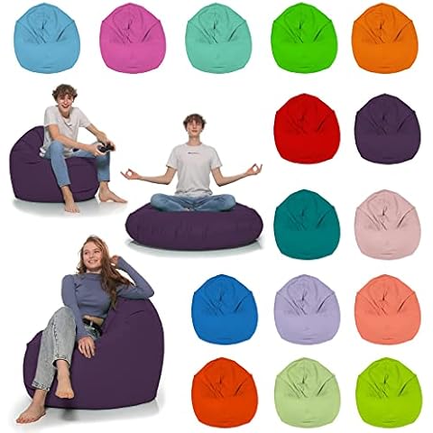 HomeIdeal - Sitzsack 2-in-1 Funktionen Bodenkissen Cover