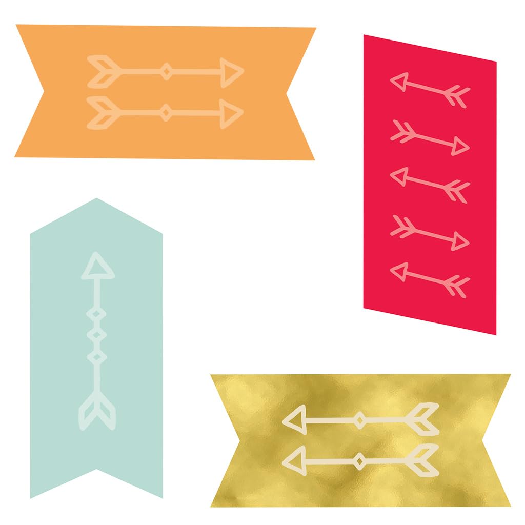 Carson Dellosa – Aim High Arrows Colorful Cut-Outs, Classroom Décor, 42 Pieces