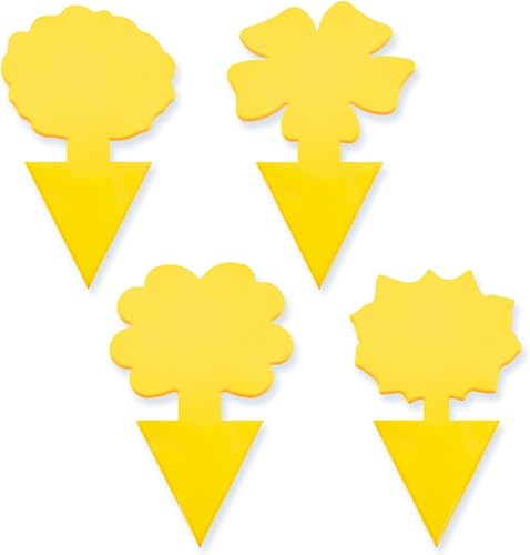 Miniatura 8 de 36 piezas de trampas adhesivas clásicas para mosquitos del hongo (plantas), moscas de la fruta, mosca blanca y mosca, trampas adhesivas amarillas