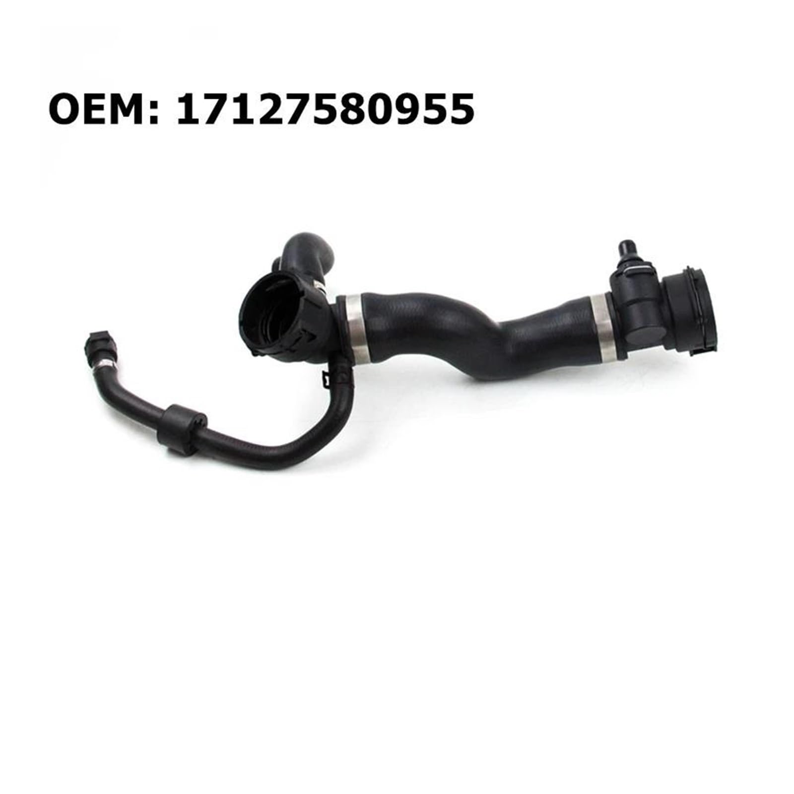 17127580955 Agua superior del coche para refrigerante de goma tubería para