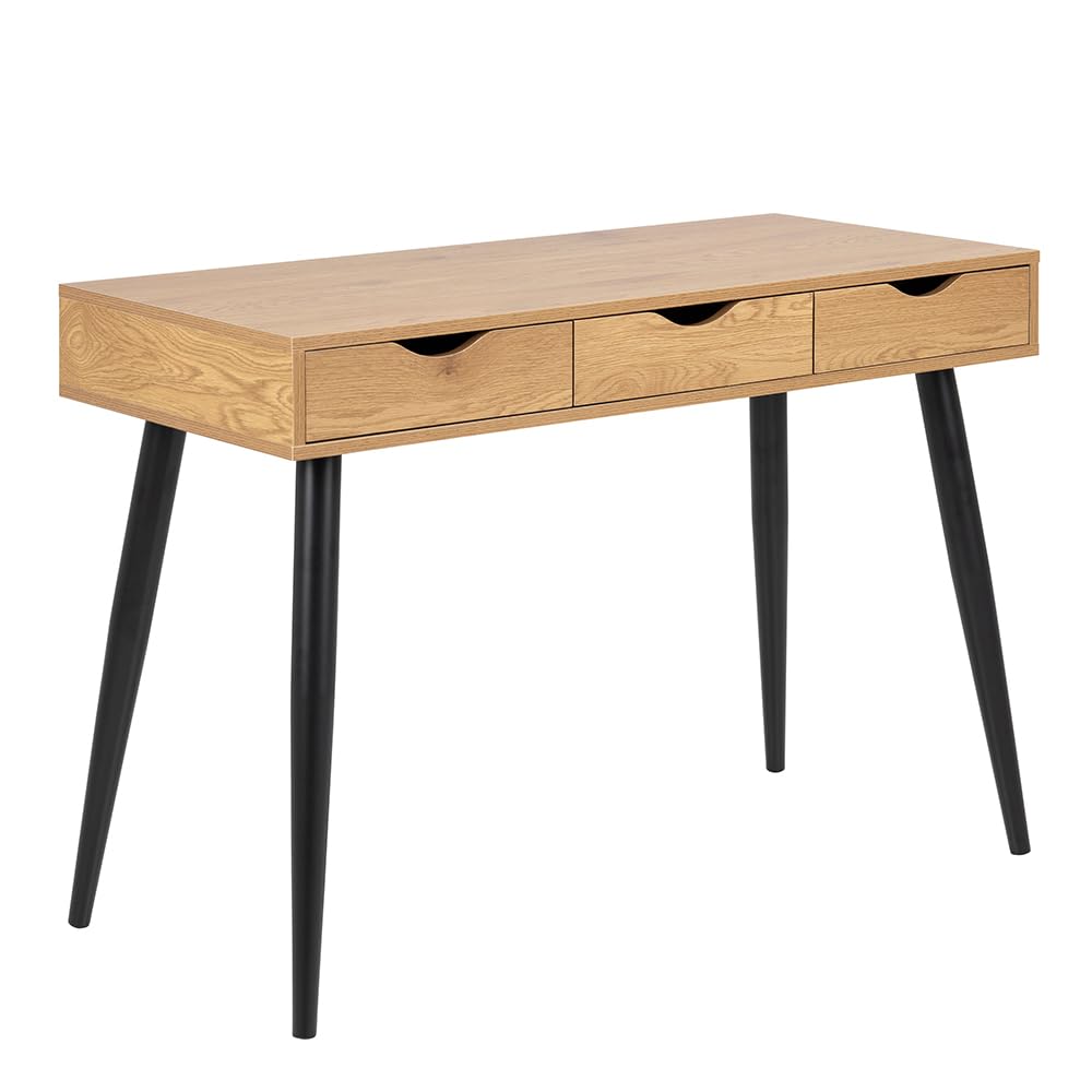 Furniture To Go | Neptun, Oak, 3 Drawer Office Desk