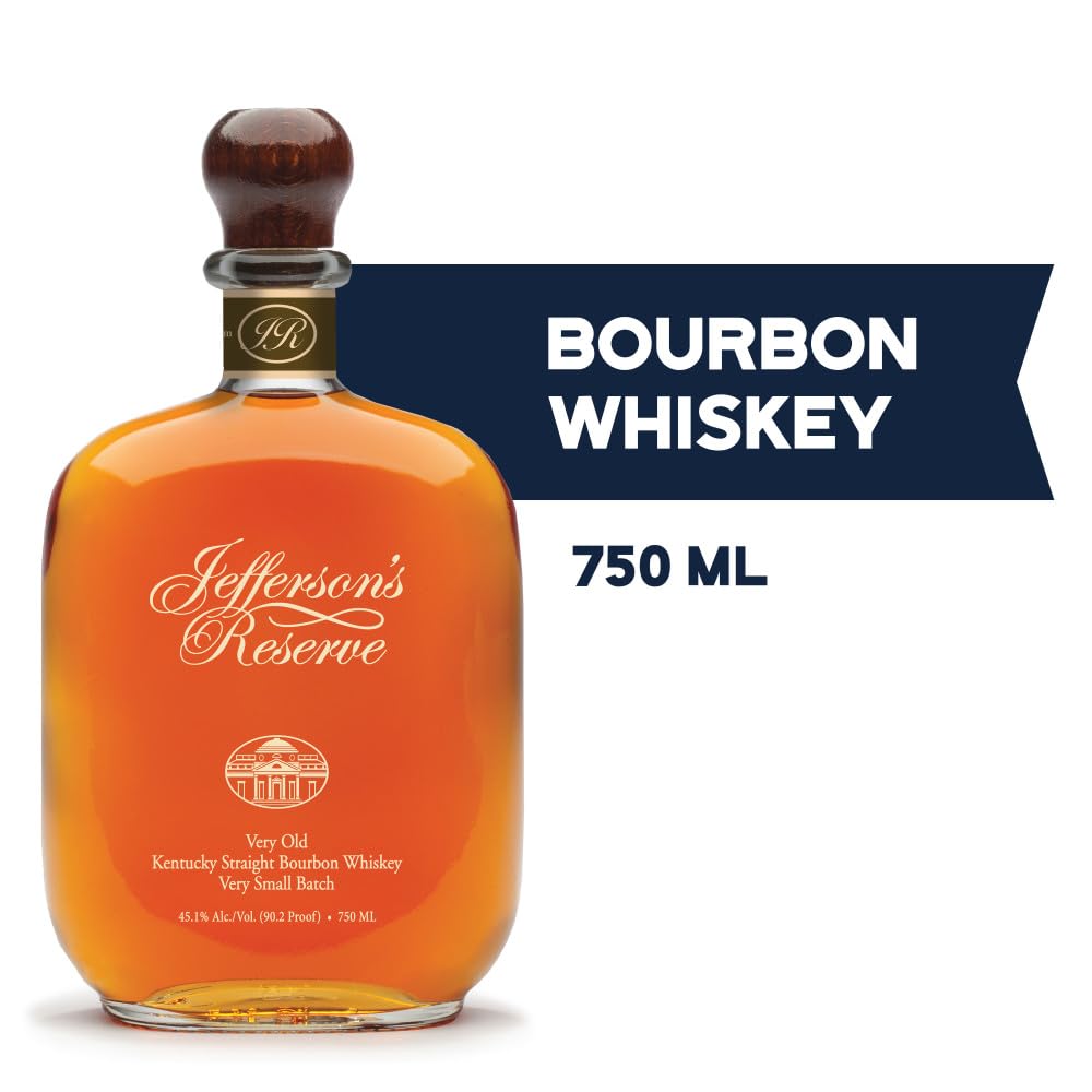Amazon.com: Jefferson Bourbon Reserve, 750mL, 90.2 Proof : 雜貨和美食