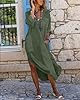 utcoco Womens Casual Loose Cotton Linen Long Shirt... #1