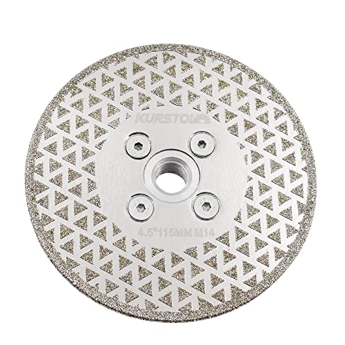 2pcs 4"/105mm Diamond Cutting Grinding Blade Granite Marble Grinder Wheel/Disc