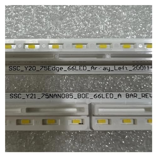 LED-bakgrundsbelysning 66LED för L/G 75NANO och SSC_Y21_75NANO85