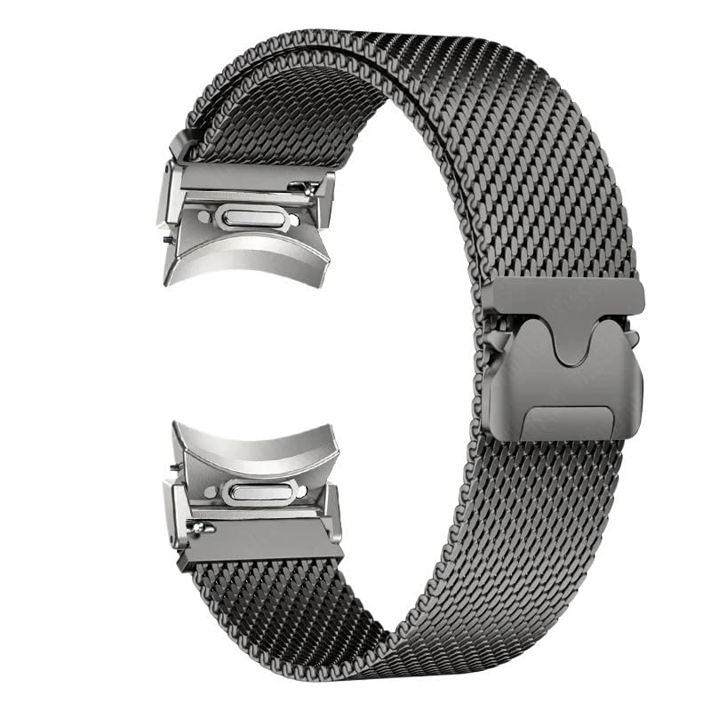 Bracelet aimanté Samsung Watch 7 acier inoxydable milanais pour montre 44mm 40mm