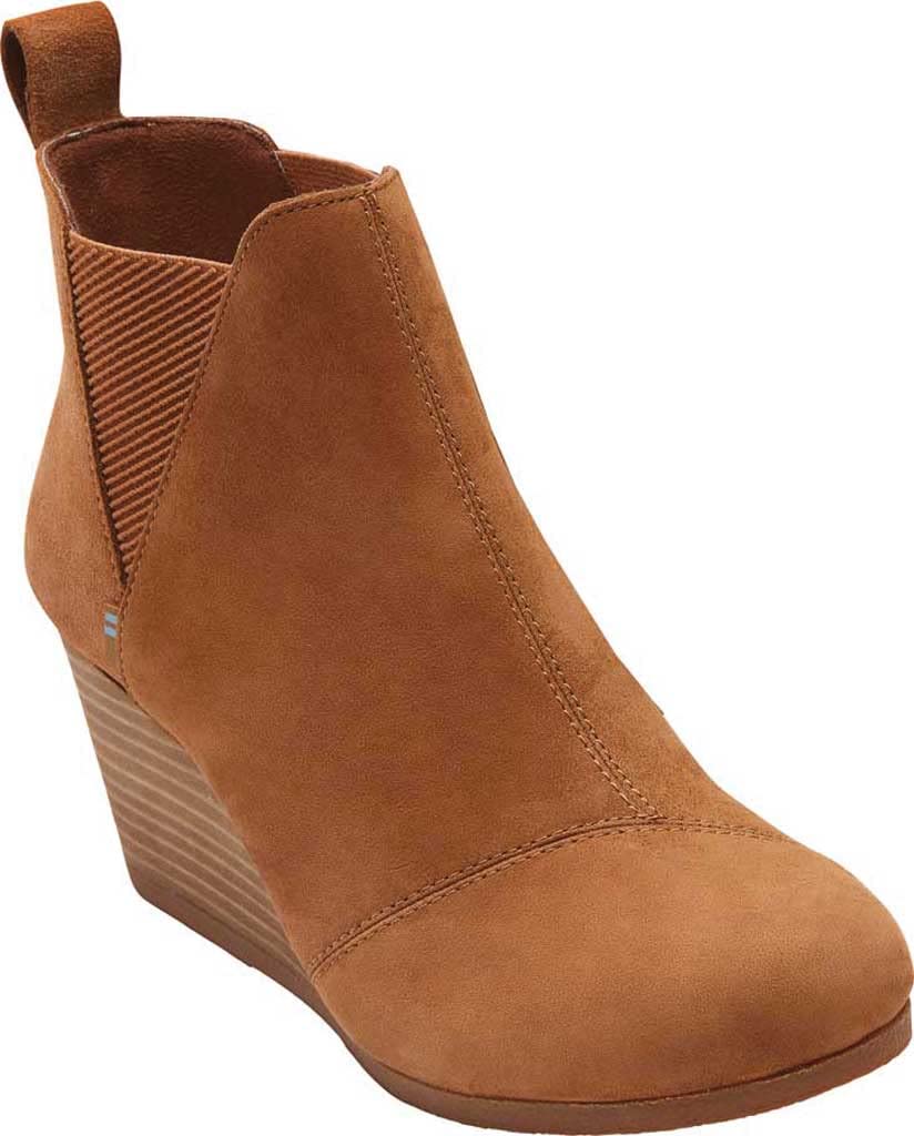 TOMS Women's Kelsey Boat Shoe, TAN, 8 UK