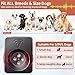 Anti Barking Devices, Auto Ultrasonic Dog Bark Deterrent Devices Long Range 50ft, 3 Modes Rechargeable Bark Box Barking Control Devices, Effective Stop Barking Dog Devices Indoor/Outdoor Training